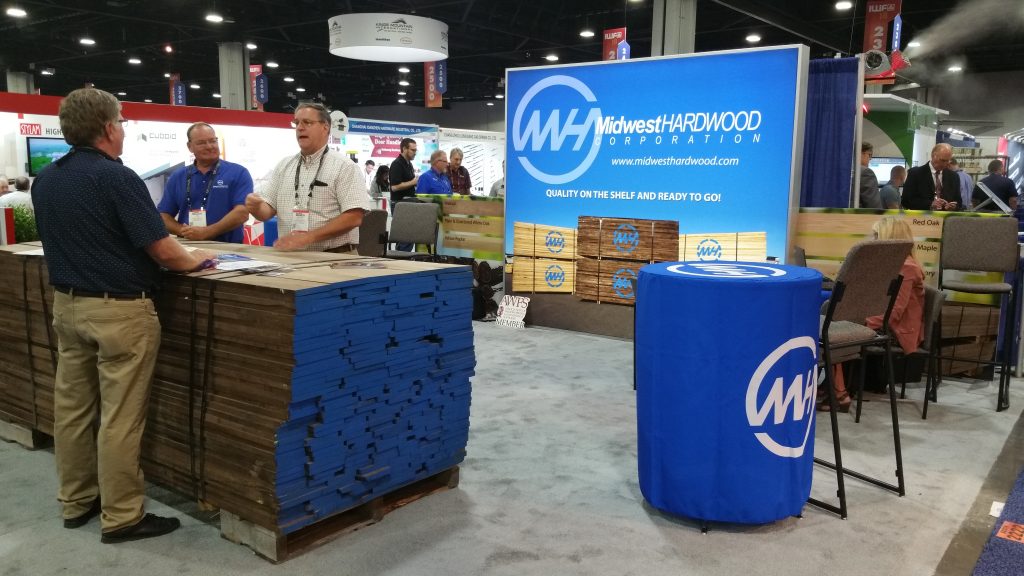 Midwest Hardwoods Displays at 2018 IWF Show in Atlanta!